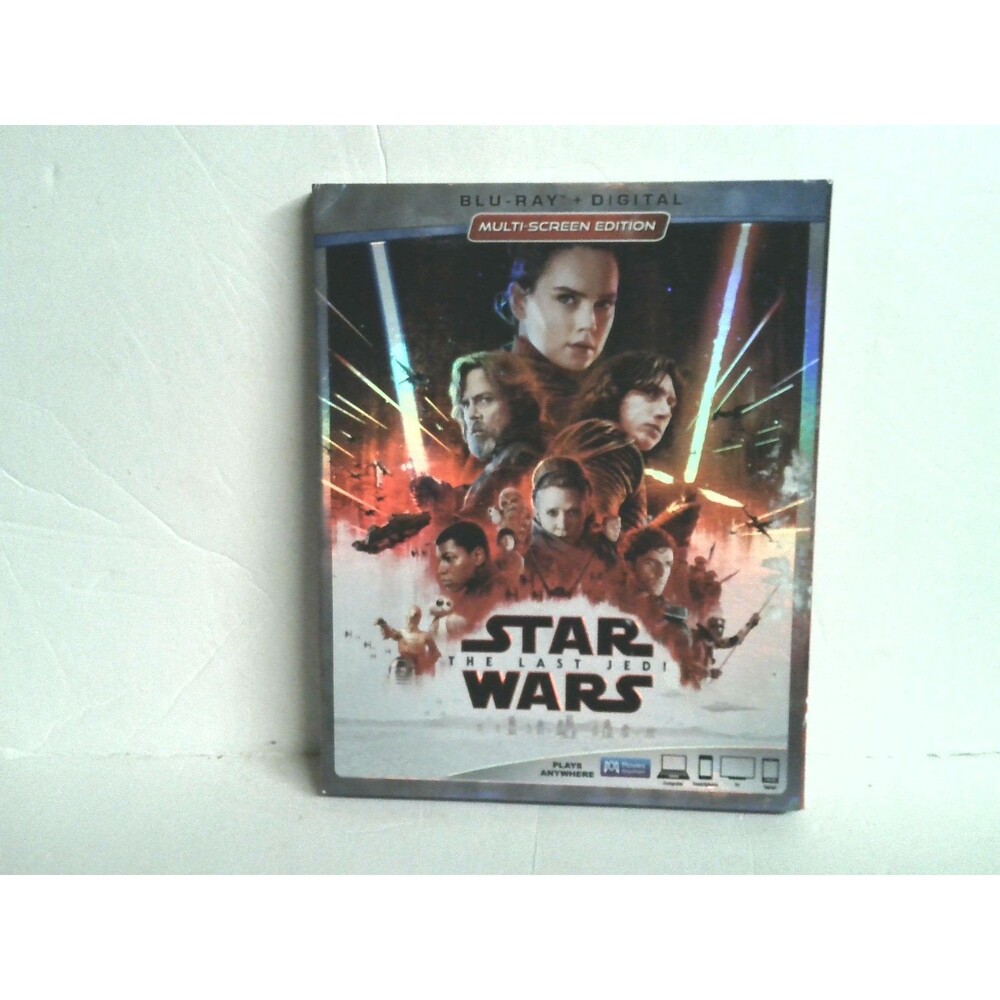 Star Wars The Last Jedi Blu Ray 2018 Lucasfilm W/slipcover
